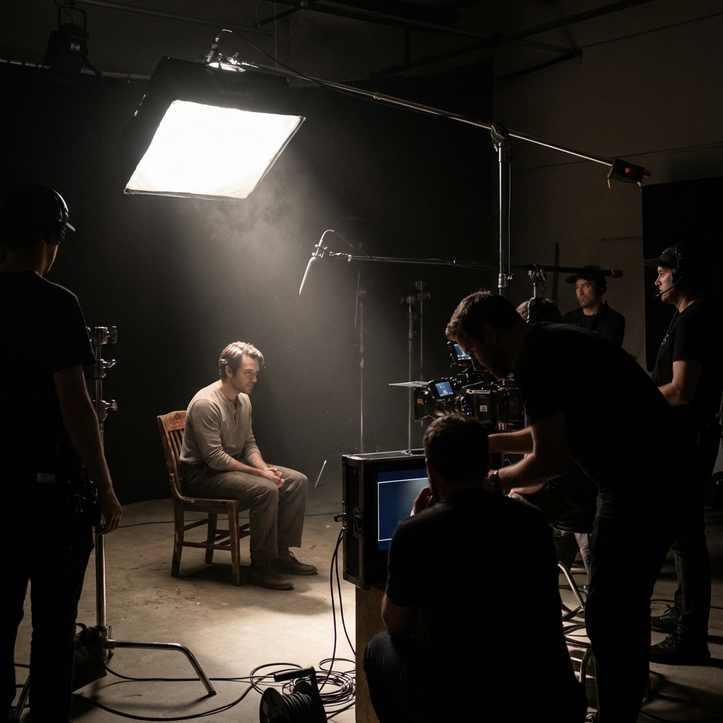 Lighting setup diagram